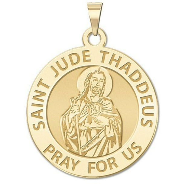 PicturesOnGold.com Saint Petka Religious Medal 1 Inch Size of a Quarter in Solid 14K Yellow Gold PicturesOnGold.com Saint Petka Religious Medal 1 Inch Size of a Quarter in Solid 14K Yellow Gold